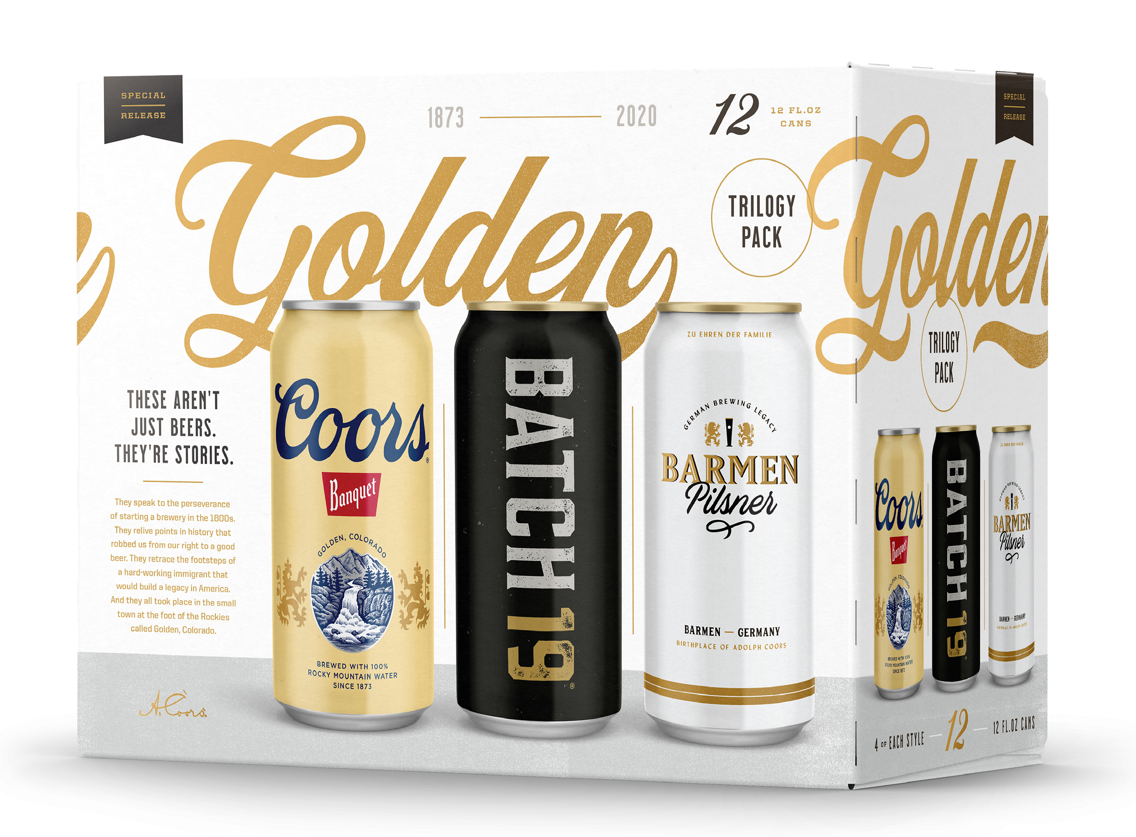 Elusive Barmen Pilsner joins Coors Banquet and Batch 19 in Golden